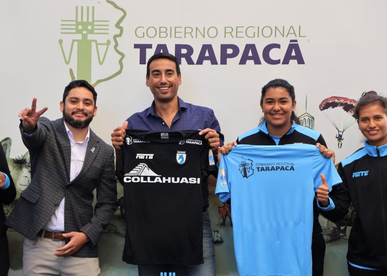 Gobierno Regional y Deportes Iquique firman convenio para fortalecer el Fútbol Femenino
