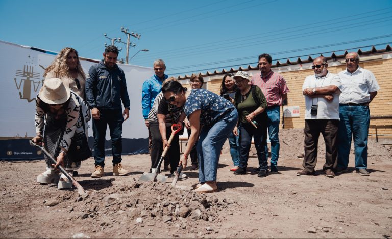 Comenzaron las obras del nuevo Centro Comunitario Nueva Victoria en Iquique