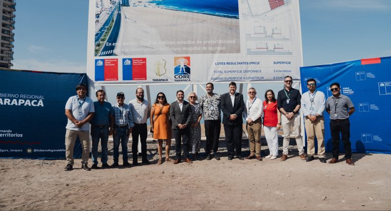 Gobierno de Tarapacá formaliza entrega de terrenos para avanzar en el nuevo Hospital de Iquique