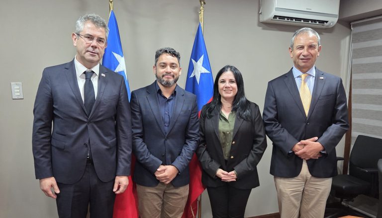 Gobernador Carvajal se reunió con la futura ministra de Seguridad y el comisionado presidencial de la macrozona norte