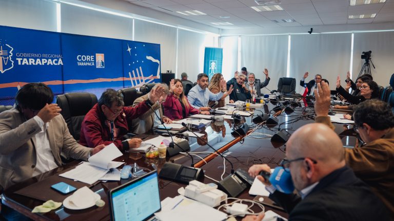 CORE aprueba $1.510 millones del Gobierno Regional para enfrentar efectos de la emergencia climática en Tarapacá